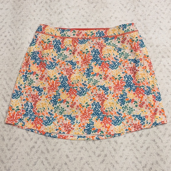 Ralph Lauren Pants - Ralph Lauren RLX Floral Skort Women Medium Multicolor Pockets Golf Tennis Preppy